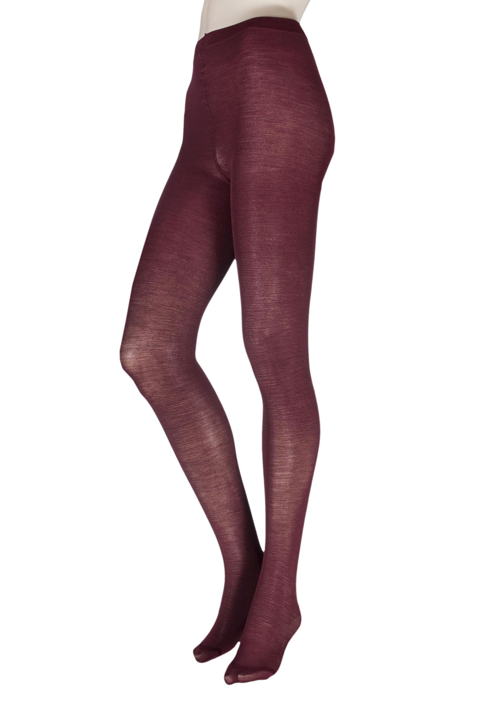 1 Pair Vinaccia Jennifer Merino Wool Tights Ladies Extra Large - Trasparenze