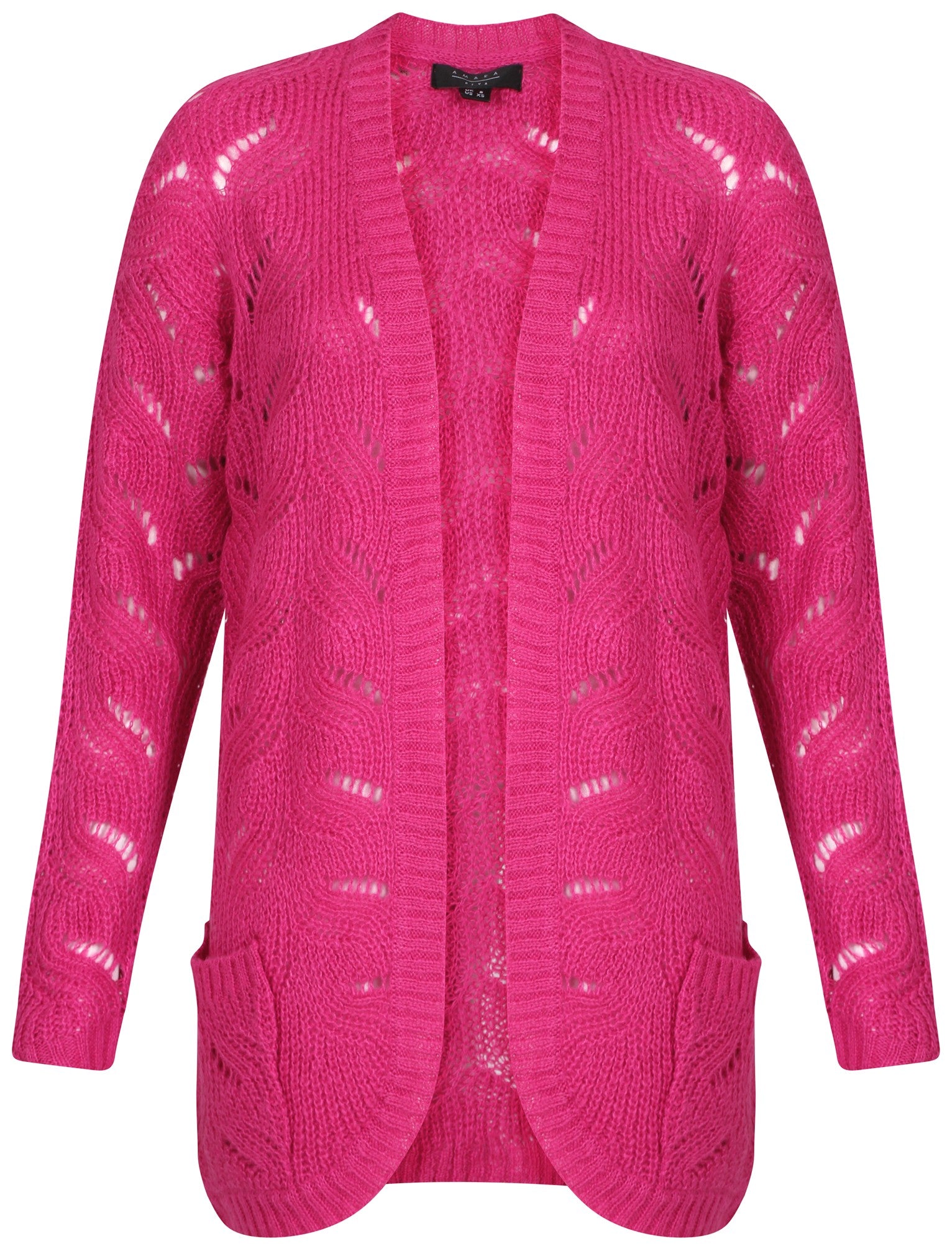 Cardigans Womens Amara Reya Lilac Cardigan in pink / 8 - Tokyo Laundry
