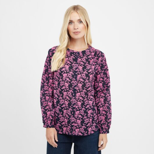 Womens Lyla Blouse - Blue / 8